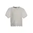 Little woven top  SS 4 Soft white