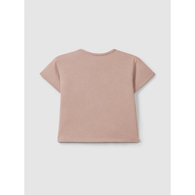 6S011 T -Shirt W/Embroiderie 0019 Old Pink