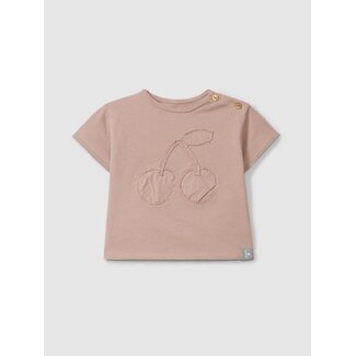 SNUG 6S011 T -Shirt W/Embroiderie 0019 Old Pink