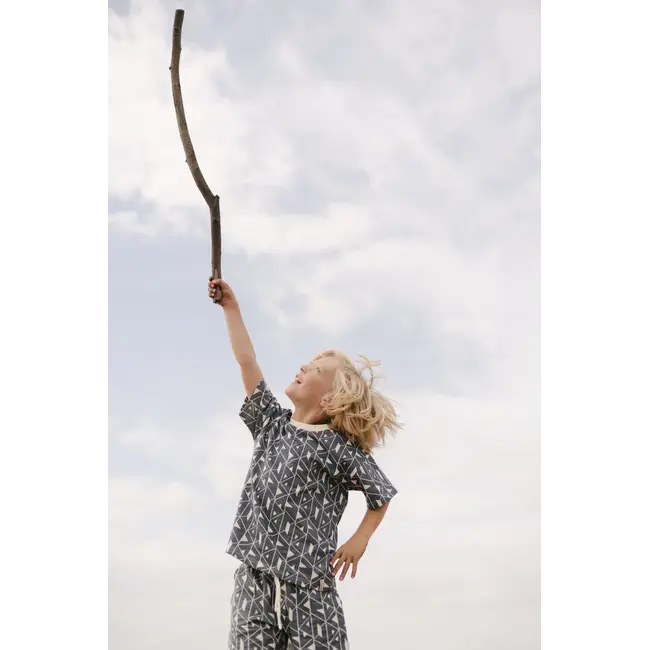 Sweater 79804 AOP Blue Graphic