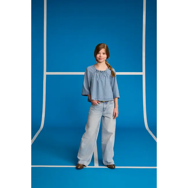 ada shirt stripe  001011 - wash middle