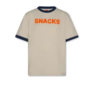 AO76 max t-shirt snacks  000108 - bone