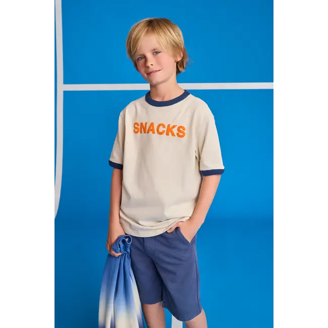 max t-shirt snacks  000108 - bone