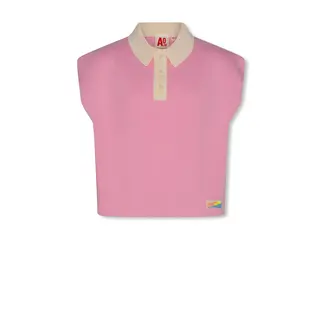 AO76 tara polo  000500 - soft pink