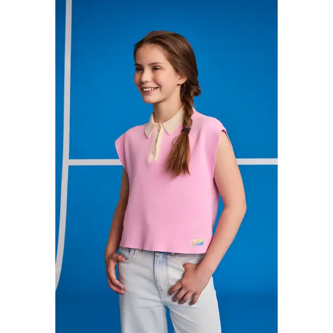 tara polo  000500 - soft pink