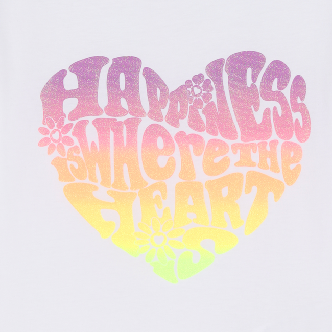 T-SHIRT KORTE MOUWEN 10P WIT *