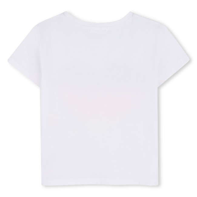 T-SHIRT KORTE MOUWEN 10P WIT *