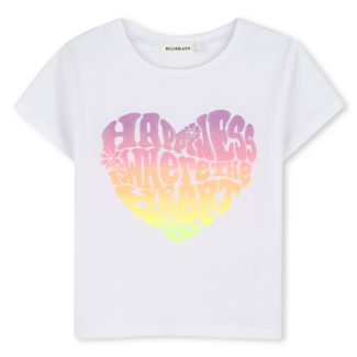 BILLIEBLUSH T-SHIRT KORTE MOUWEN 10P WIT *