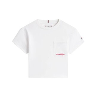 Tommy Hilfiger POCKET TEE SS, YBR YBR White