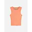 Seasonal core ribbed slimfit tank top 800 DARK ORANGE Papaya Punch