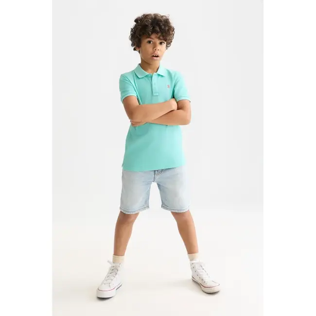 The Pitch loose jeans shorts 410 NAVY Borderland