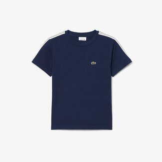 Lacoste KNIT TOP/ S/S KNIT TOP/ Marine