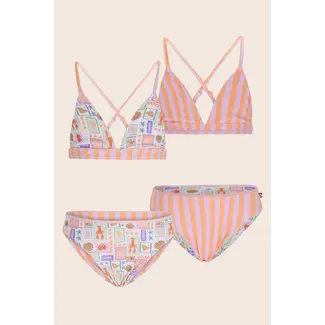 Like Flo Talia Flo girls reversible triangle 959 Summer