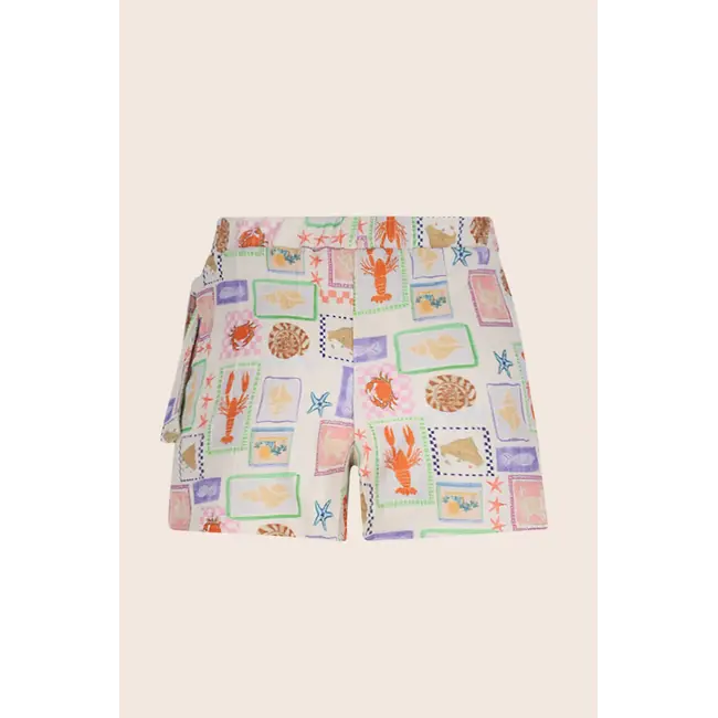 Saomi Flo girls wrap-style skort 959 Summer