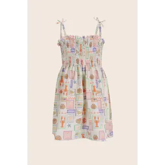 Like Flo Maomi Flo girls smock dress 959 Summer