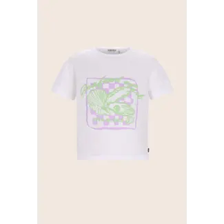 Like Flo Elodie Flo girls jersey tee 001 Off white