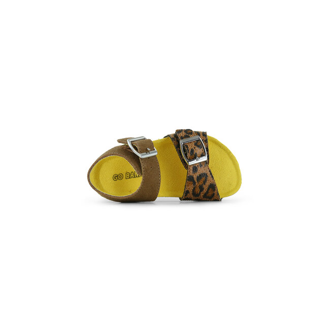 GB26S-G  Sandal Cognac Leopard