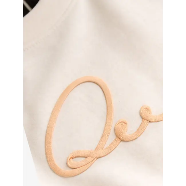 Fieke T-Shirt 2024 Off White/Bleached Apricot