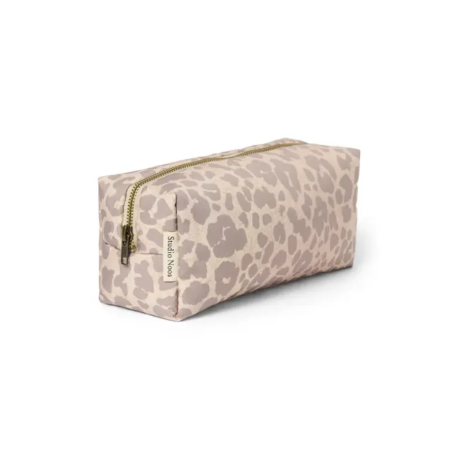 Puffy Pouch/Tonal Leopard