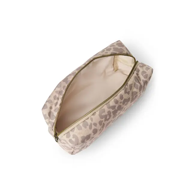 Puffy Pouch/Tonal Leopard