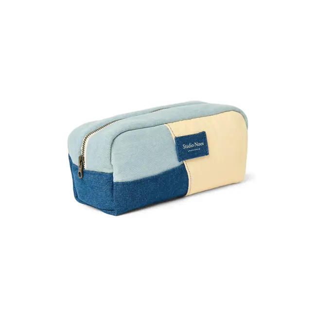 Patchwork Pouch Denim