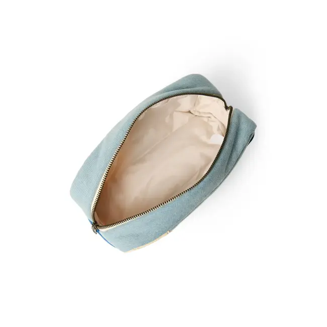 Patchwork Pouch Denim