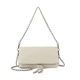 Kunstlederen Schoudertas Beige