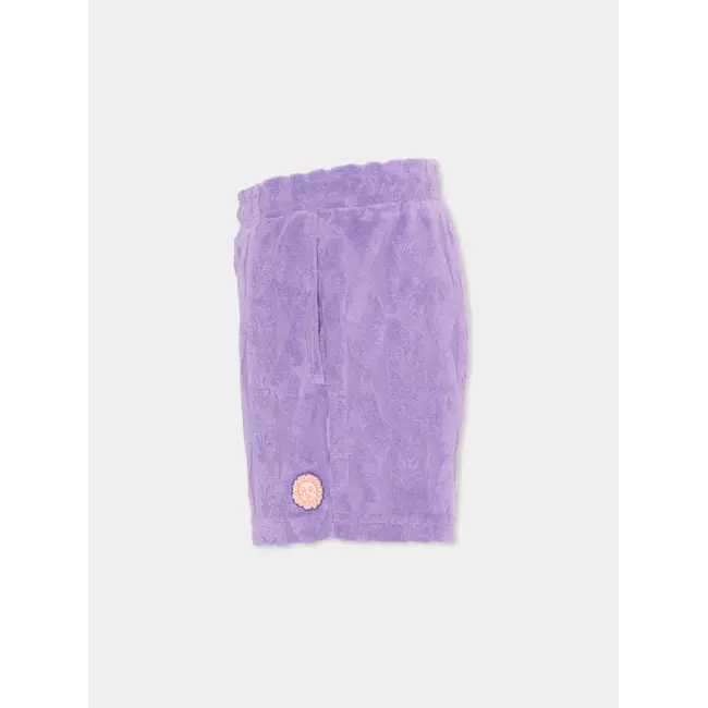 Jacquard towelling shorts 650 DARK PINK Cactus Stripe Paisley Purple