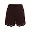 Looxs 10Sixteen 10sixteen lace shorts 424 Chocolate