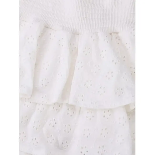 10sixteen Broidery Skort 11 Warm white