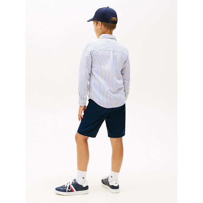 LINEN BLEND STRIPED, C6H C6H Empire Blue Stripe