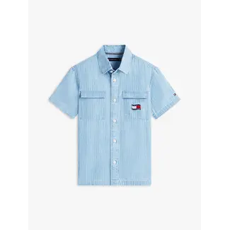 Tommy Hilfiger WAVY FLAG HERRINGBON, 1A4 1A4 Denim Medium