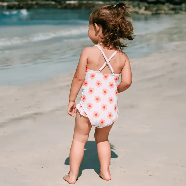 Swimsuit Girls-Multicolor-Floral Love