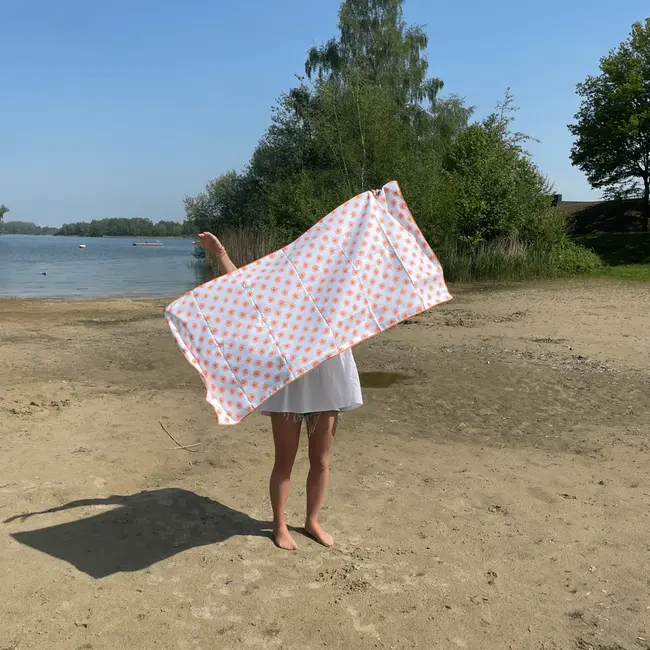 Floral Love Beach Towel