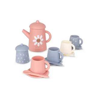Swim Essentials Silicone Tea Set Toys - Multicolor - Daisy Flower