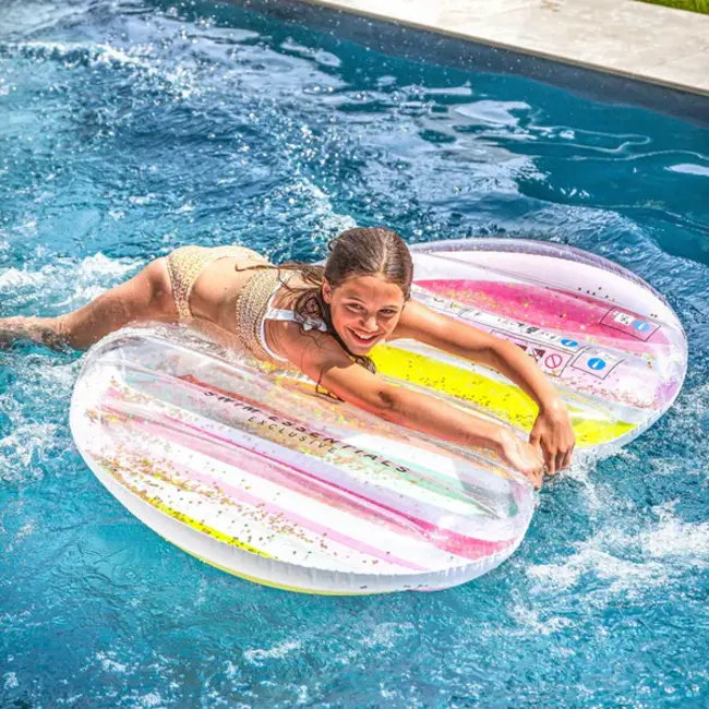 Pool Float - Multicolor Heart- Color Rush