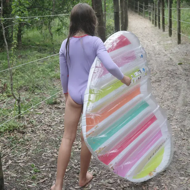 Pool Float - Multicolor Heart- Color Rush