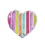 Pool Float - Multicolor Heart- Color Rush