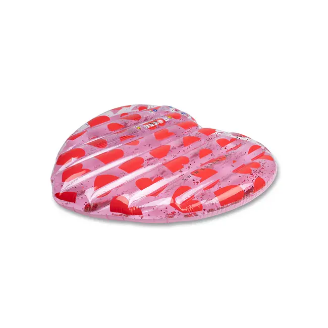 Pool Float - Pink Heart - Mini Hearts