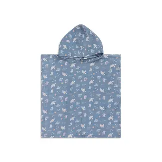 Swim Essentials Beach Poncho - Blue - Coral Bliss