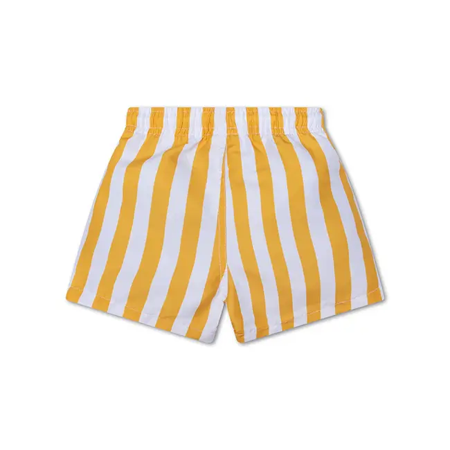 Swim Shorts-Yellow/White-Flow