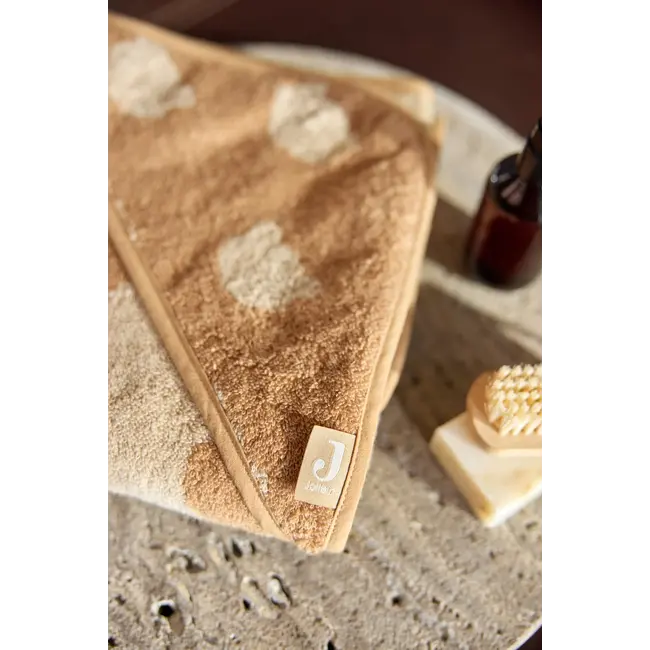 Badcape Badstof Jacquard Teddy Bear