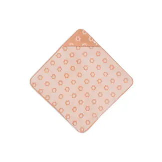 Jollein Badcape Badstof Jacquard Flower