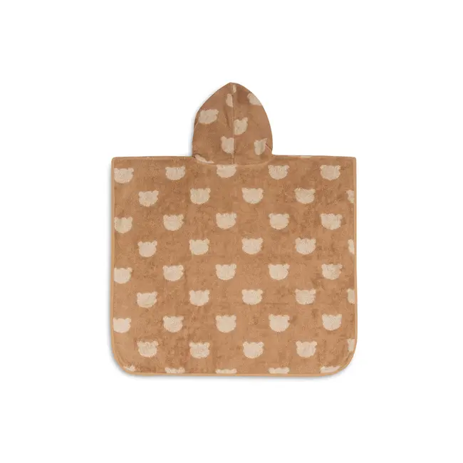 Bad Poncho Badstof reversible Teddy bear