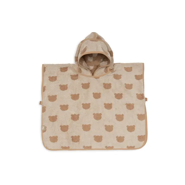 Bad Poncho Badstof reversible Teddy bear