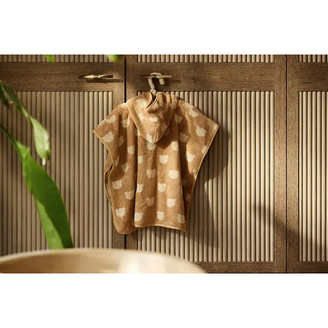 Bad Poncho Badstof reversible Teddy bear