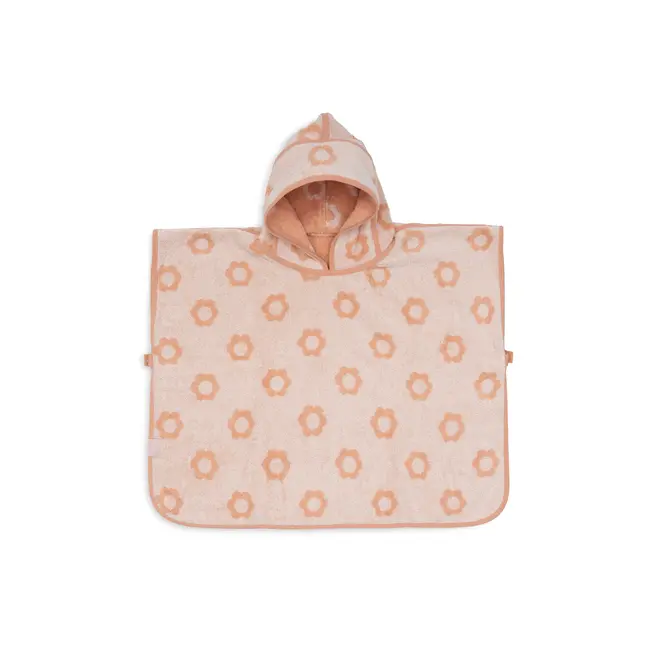 Bad Poncho Badstof reversible Flower