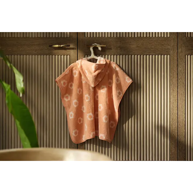 Bad Poncho Badstof reversible Flower