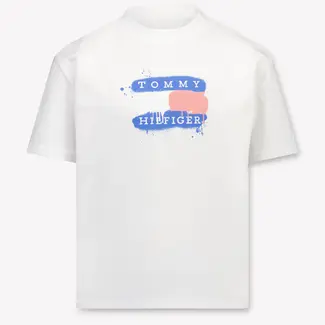 Tommy Hilfiger TOMMY FLAG GRAFFITI, YBR/White