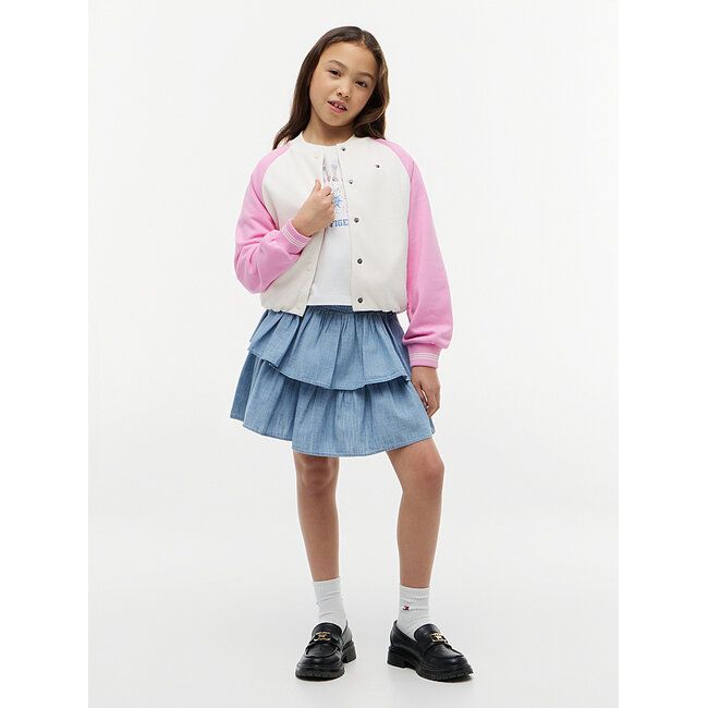 HILFIGER RHINESTONE, YBH/Ancient White/Pink
